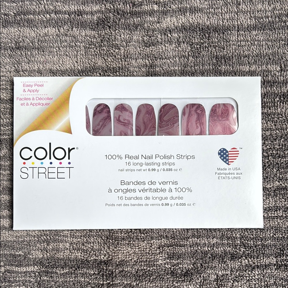 Color Street Real Nail Polish Strips-a stones throw
